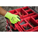 Milwaukee 48-73-8910 High Visibility Cut Level 1 Polyurethane Dipped Gloves - S - 5