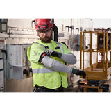 Milwaukee 48-73-9061 18" ANSI ISEA Cut Level 6 Protective Sleeves with Breathable Knit and UPF 50+ Sun Protection - 6