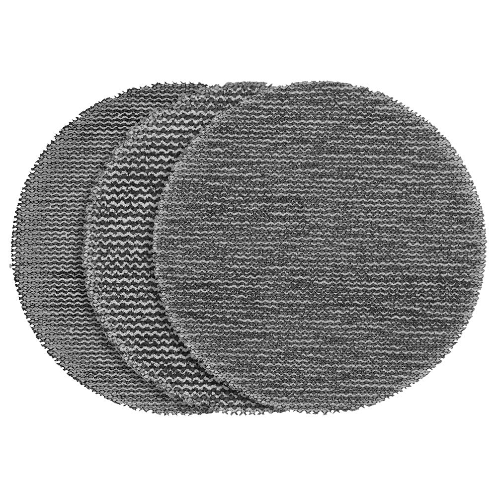 Milwaukee 48-80-6405 3" Assorted 80, 120, 180 Grit Mesh Sanding Discs with POWERGRID Tear Resistant Mesh - 12 pk + Pad Saver