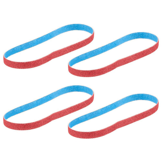 Milwaukee 48-80-7060 3/8" x 13" 60 Grit Bandfile Belts - 4 pack