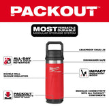 Milwaukee 48-82-8382RX PACKOUT 18 oz Insulated Bottle with Leakproof Chug Lid - 3