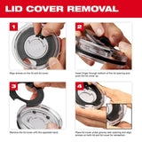Milwaukee 48-82-8392B PACKOUT 20 oz Tumbler Black - 8