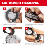 Milwaukee 48-82-8392R PACKOUT 20 oz. Twist-to-Lock Insulated Tumbler with Sliding Magnetic Lid - 7