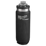 Milwaukee 48-82-8396BX PACKOUT 24 oz Insulated Bottle with Leakproof Chug Lid - 6