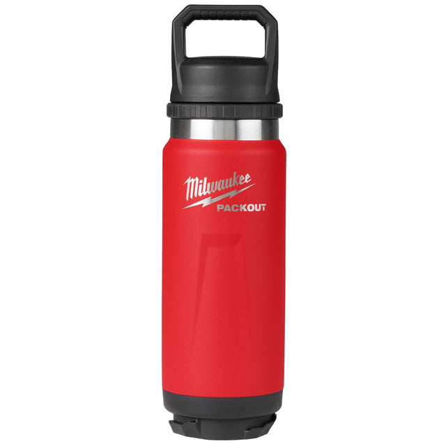 Milwaukee 48-82-8396RX PACKOUT 24 oz Insulated Bottle with Chug Lid