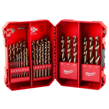 Milwaukee 48-89-2332 Red Helix Cobalt 29pc Drill Bit Set