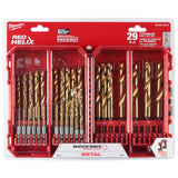 Milwaukee 48-89-4672 SHOCKWAVE Impact Duty RED HELIX Titanium Drill Bit Set - 29PC - 12