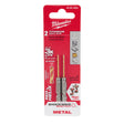 Milwaukee 48-89-4803 2mm Metric Titanium SHOCKWAVE™ Red Helix Bit