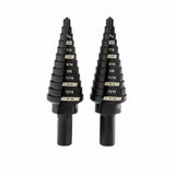 Milwaukee 48-89-9234 2 Piece #4 Step Drill Bit Set, 3/16" - 7/8"
