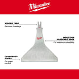 Milwaukee 49-00-5455 5" Scraper Blade for Reciprocating Saw Material Removal - 3