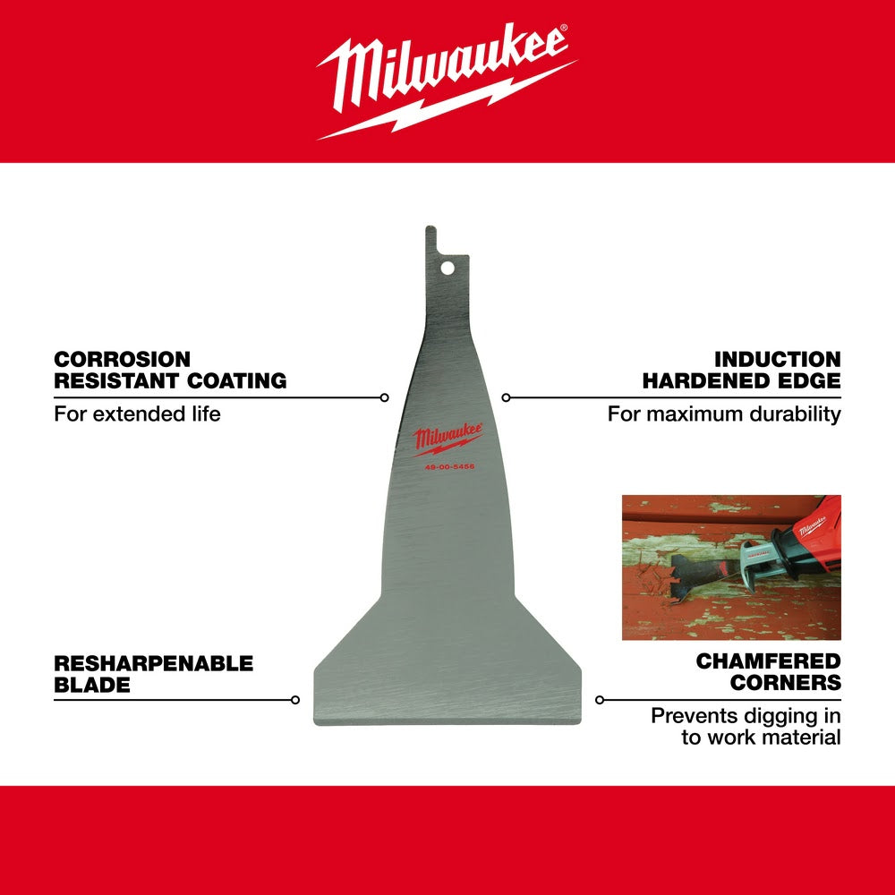 Milwaukee 49-01-5456 3 in. Scraper Blade - 3