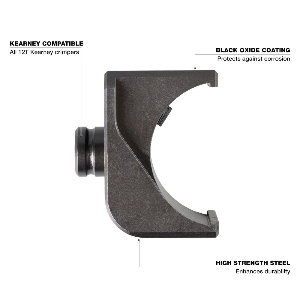 Milwaukee 49-12-KUAD Kearney to U-Die Adapter for 12T Kearney Crimpers - 2