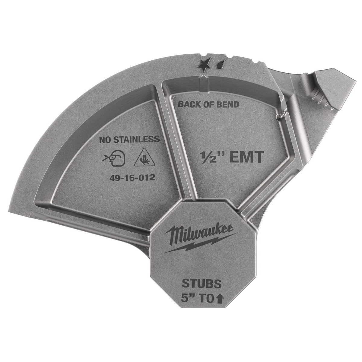 Milwaukee 49-16-0012 1/2” EMT Conduit Bending Shoe - 7