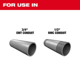 Milwaukee 49-16-0034 3/4” EMT / 1/2” RMC Conduit Bending Shoe - 3