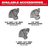 Milwaukee 49-16-0034 3/4” EMT / 1/2” RMC Conduit Bending Shoe - 4