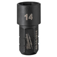 Milwaukee 49-16-1614 INSIDER Box Ratchet Socket 6 Point 14mm