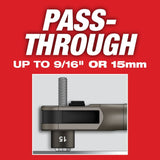 Milwaukee 49-16-1615 INSIDER Box Ratchet Socket 6 Point 15mm - 5