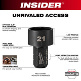 Milwaukee 49-16-1616 INSIDER Box Ratchet Socket 6 Point 16mm - 3