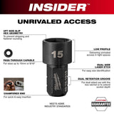 Milwaukee 49-16-1640 INSIDER Box Ratchet Socket SAE Set 8PC - 4