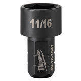 Milwaukee 49-16-1647 INSIDER Box Ratchet Socket 6 Point 11/16"