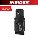 Milwaukee 49-16-1668 INSIDER Box Ratchet 3/8" Anvil Adapter - 3