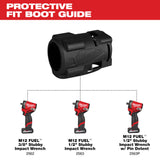 Milwaukee 49-16-2562 M12 FUEL Stubby Impact Wrench Protective Boot - 2