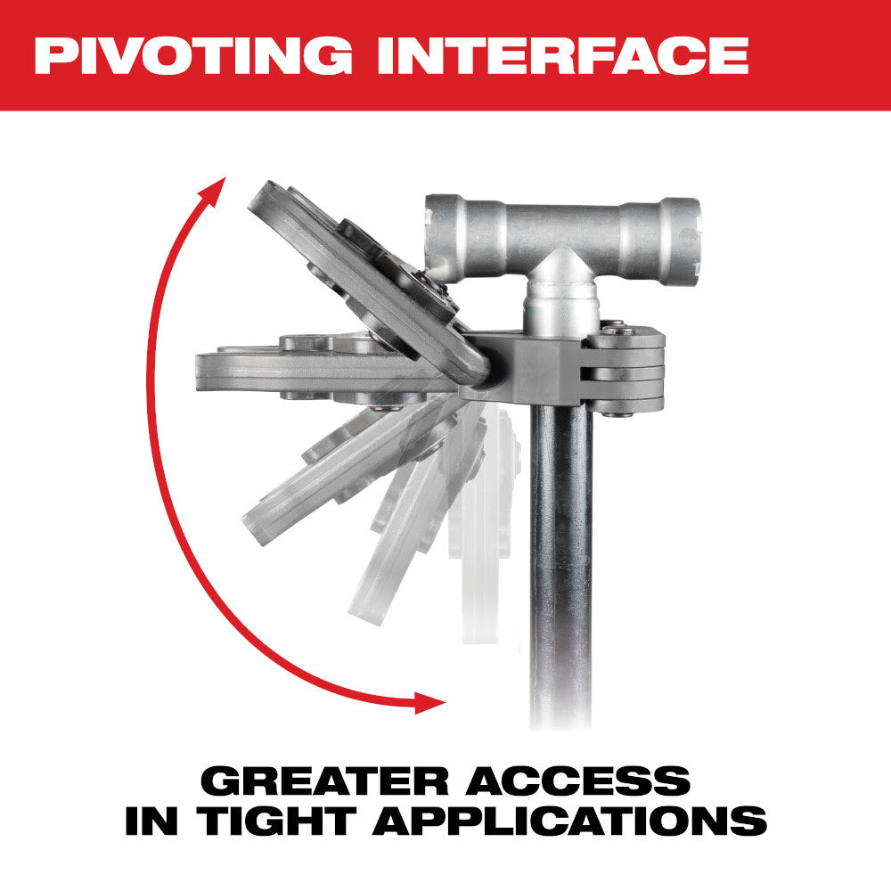 Milwaukee 49-16-2650BX 1/2" IPS-P Pivoting Press Ring for M18 & M12 FORCE LOGIC Press Tools - 4