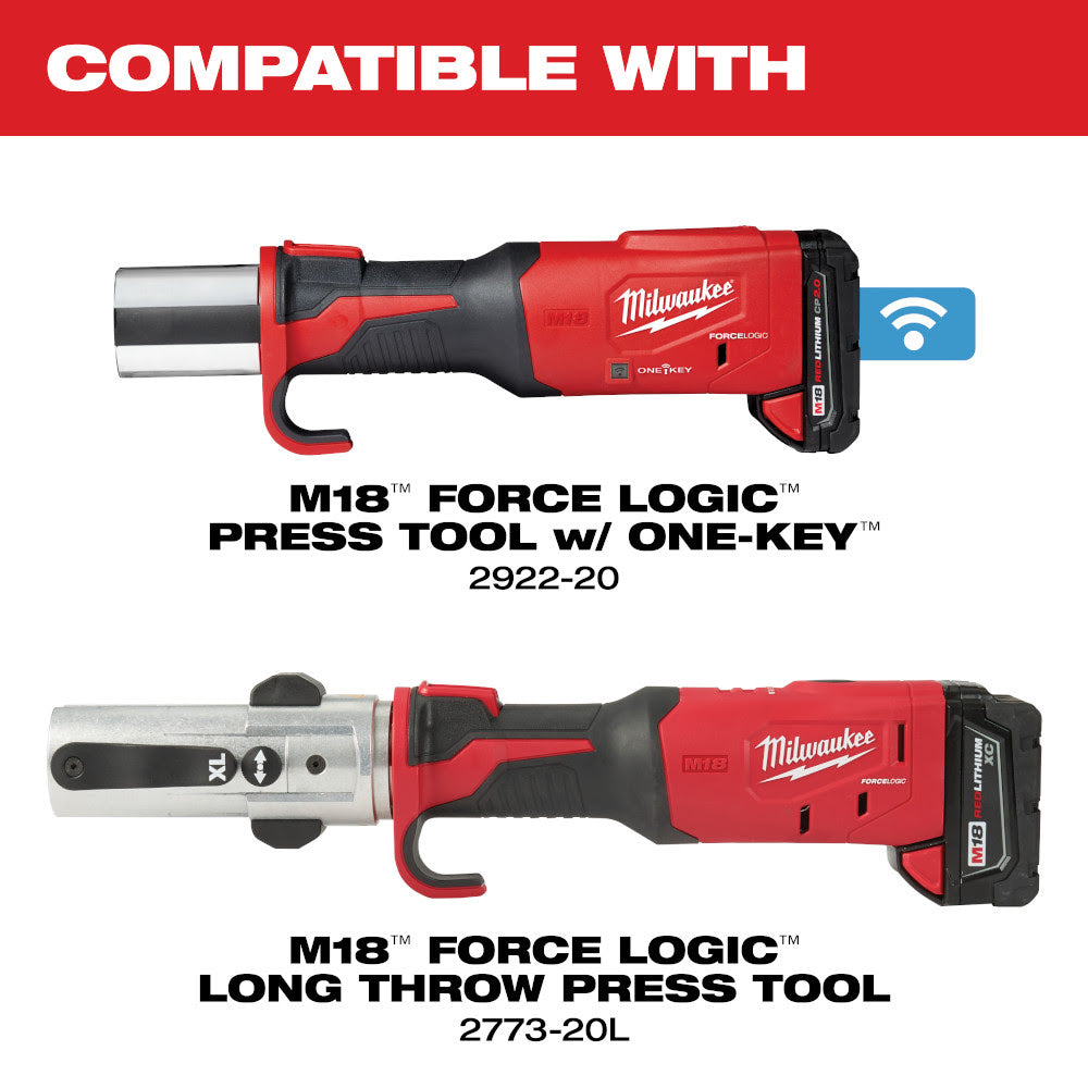 Milwaukee 49-16-2652Z 3/8" ZoomLock MAX Press Jaw for M18 FORCE LOGIC Press Tools - 3