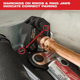 Milwaukee 49-16-2654MX 5/8" Streamline ACR Pivoting Press Ring - 5