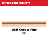 Milwaukee 49-16-2656MX 7/8" Streamline ACR Pivoting Press Ring - 2