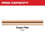 Milwaukee 49-16-2656NX 2-1/2" NIBCO Press Ring for M18 FORCE LOGIC Long Throw Press Tool - 2