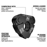 Milwaukee 49-16-2658RX 1-3/8 in. RLS Pivoting Press Ring for M18 FORCE LOGIC Press Tools - 2