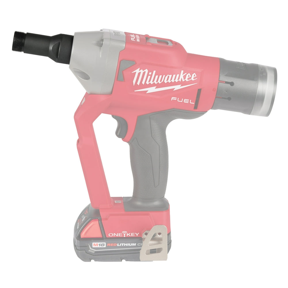 Milwaukee 49-16-2661HT M18 FUEL 1/4” Lockbolt Tool w/ ONE-KEY Hucktainer Fastener Adapter - 2