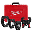 Milwaukee 49-16-2690X 2-1/2" - 4" CTS-V Pivoting Press Ring Kit for M18 FORCE LOGIC Press Tools