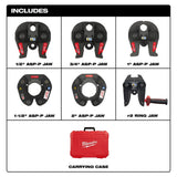 Milwaukee 49-16-2691SA 1/2" – 2" IPS-ASP Press Jaw & Ring Kit for M18 FORCE LOGIC Long Throw Press Tool - 4