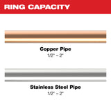 Milwaukee 49-16-2692X 1/2" - 2" CTS-V Pivoting Press Ring Kit for M18 FORCE LOGIC Press Tools - 3