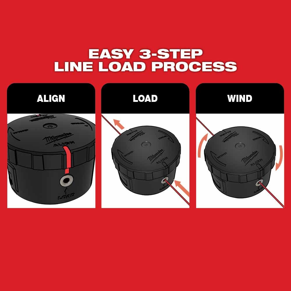 Milwaukee 49-16-2717R M18 FUEL QUIK-LOK String Trimmer Attachment (Reconditioned) - 4