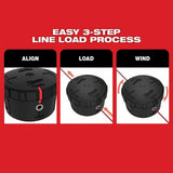 Milwaukee 49-16-2717R M18 FUEL QUIK-LOK String Trimmer Attachment (Reconditioned) - 4
