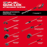 Milwaukee 49-16-2740 M18 Fuel Quik-Lok Rubber Broom Attachment - 5