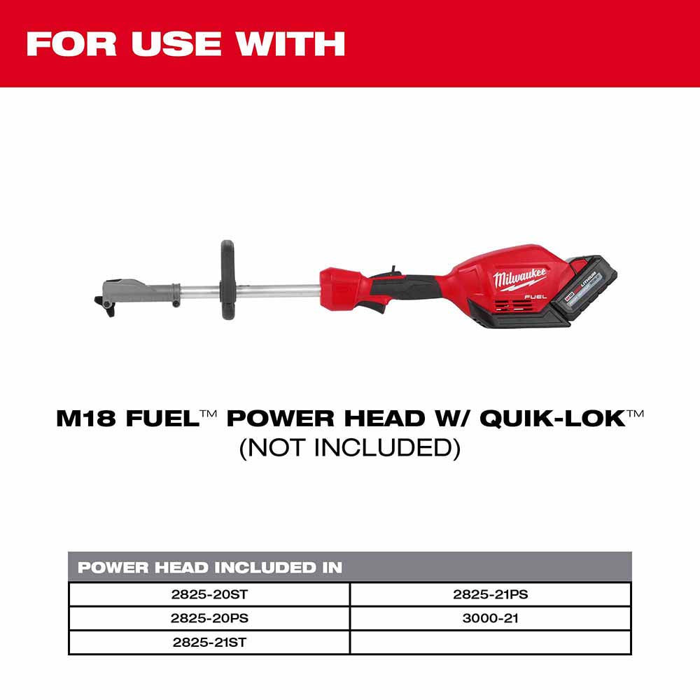 Milwaukee 49-16-2741 M18 Fuel Quik-Lok Bristle Brush Attachment - 4