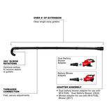 Milwaukee 49-16-2790 Blower Gutter Attachment - 5