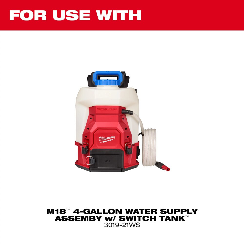 Milwaukee 49-16-2805 Water Supply 10' Hose Assembly w/ Quick-Connect - 2