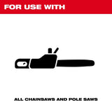 Milwaukee 49-16-2837 All Season Bar and Chain Oil for Chainsaws (1 Quart) - 3