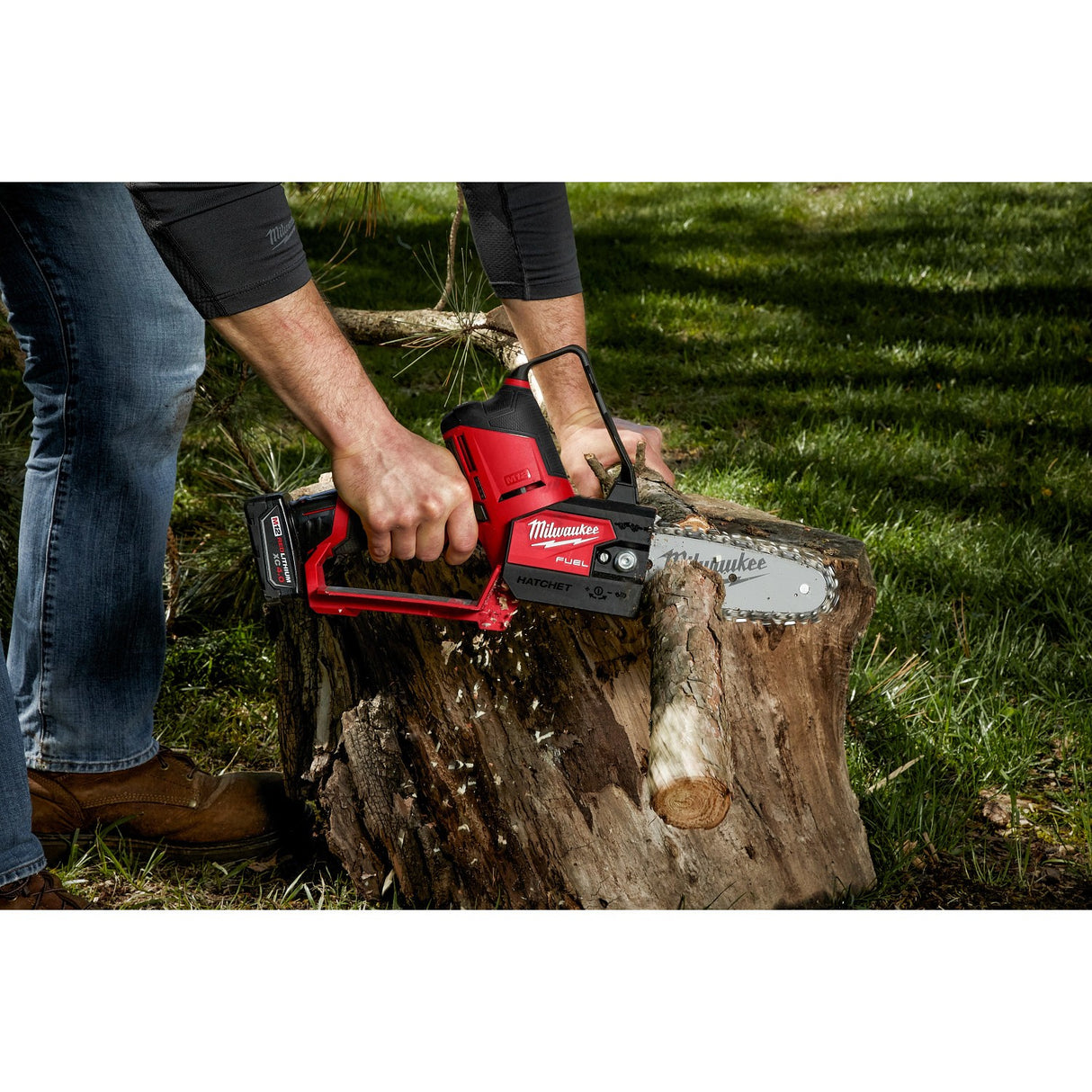 Milwaukee 49-16-2843 6 in. 3/8 in. Low Profile Pitch 0.043 in. Gauge Saw Chain and Guide Bar Set (2 Pc) - 7