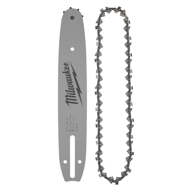 Milwaukee 49-16-2844 10 in .325 in Low Profile Pitch .043 in Gauge Saw Chain and Guide Bar Set (2 Piece)