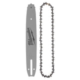 Milwaukee 49-16-2846 12 in .325 Low Profile Pitch .043 Gauge Saw Chain and Guide Bar Set (2 Pc)