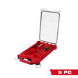 Milwaukee 49-16-2880 Saw Chain Sharpening Set with PACKOUT Low-Profile Organizer (9 Piece)