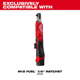 Milwaukee 49-16-3052 M12 FUEL 1/4 Inch Ratchet Protective Boot for Model 3052-20 - 2