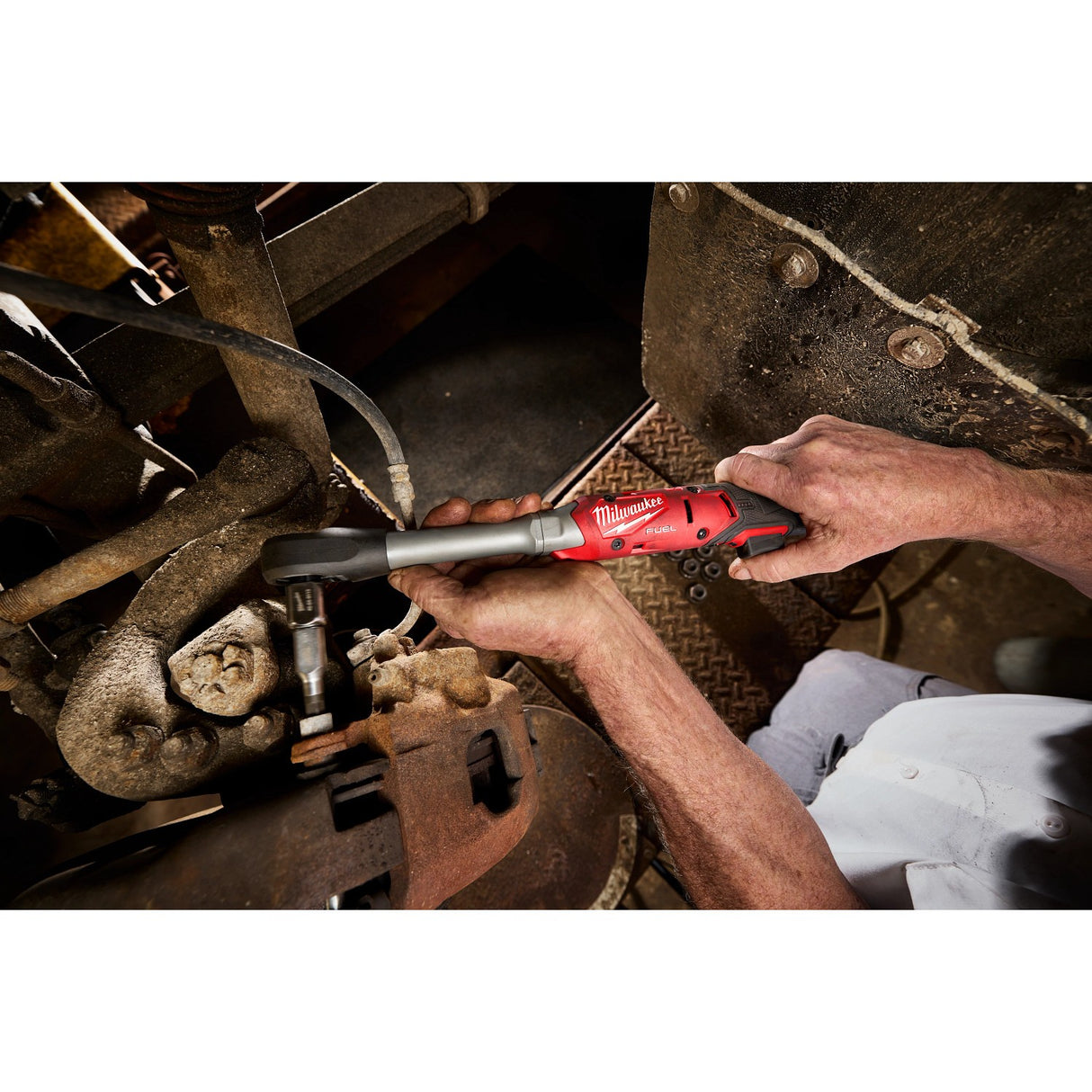 Milwaukee 49-16-3055 M12 FUEL Half" Extended Reach Ratchet Protective Boot - 3