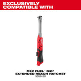 Milwaukee 49-16-3059 M12 FUEL 3/8" Extended Reach Ratchet Protective Boot - 2